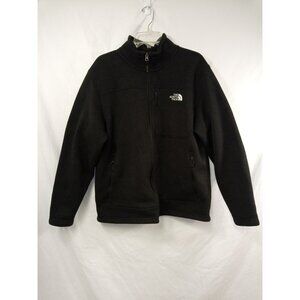 The North Face Men's Black Mid-weight Full Zipper Sweater Jacket Size XL